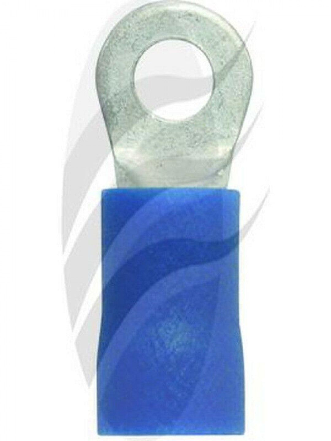 Jaylec - Pack Of 100 Ring Terminal 3mm Insul Pvc Std Crimp Blue Use Te1203