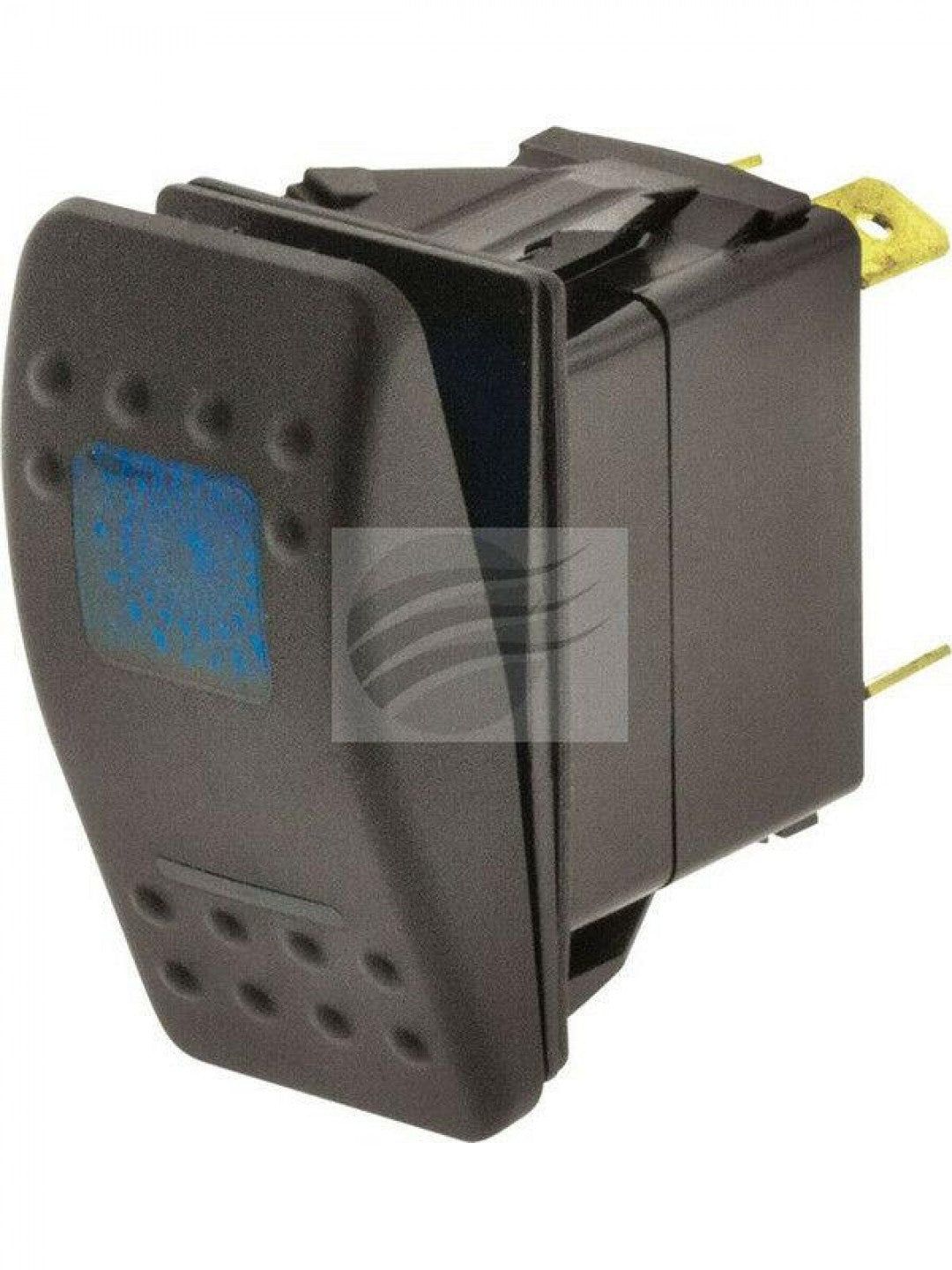Jaylec - Switch Rocker Sealed On Off 12/24 Volts 20 Amps @ 12 Volts 10 Amps @24 Volts Blue LED