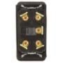 Jaylec - Switch Rocker Sealed On Off 12/24 Volts 20 Amps @ 12 Volts 10 Amps @24 Volts Blue LED