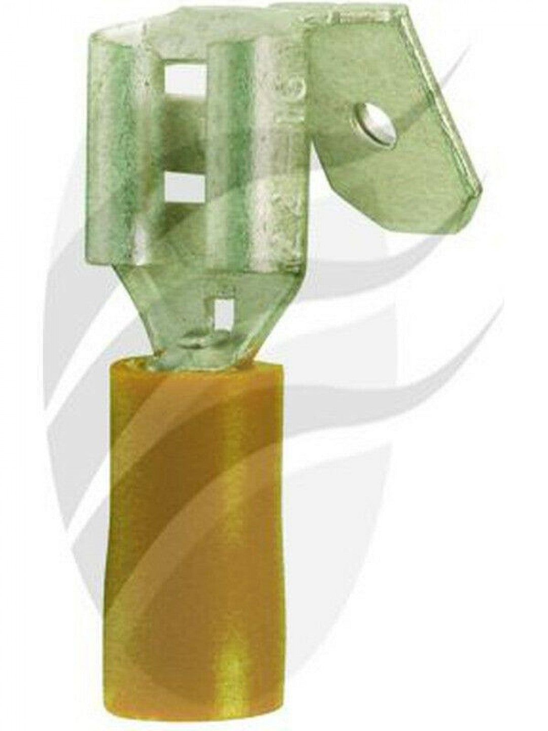 Jaylec - Pack Of 50 Piggy Back Terminal 6.3mm Insul Pvc Copper Sleeve Double