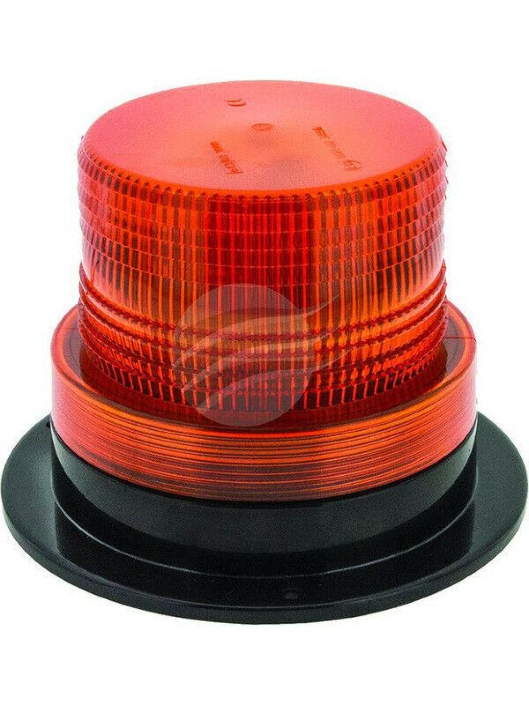 Jaylec - LED Amber Rotating Beacon 12-80 Volts 3 Bolt Mount Alloy Base Short