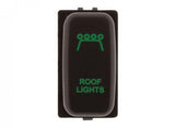 Hulk 4X4 - SWITCH PUSH BUTTON ON / OFF OE RPL 12V ROOF LIGHT GREEN