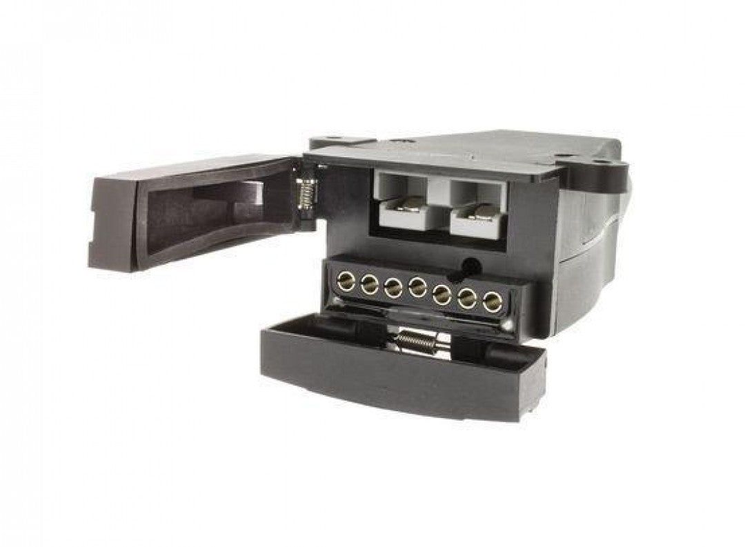 Hulk 4X4 - 7 PIN FLAT TRAILER SOCKET WITH LED LIGHT & 50a ANDERSON STYLE