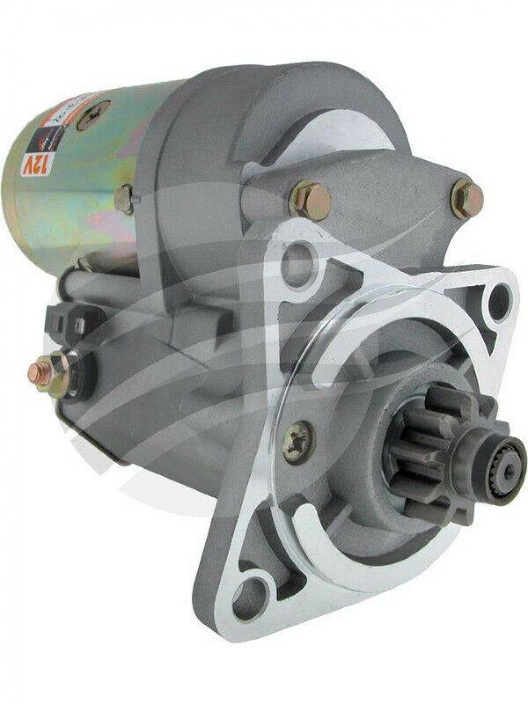 Jaylec - Starter Perkins Dry Clutch 12 Volts 10Th Passenger Side M/T