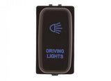 Hulk 4X4 - SWITCH PUSH BUTTON ON / OFF OE RPL 12V DRIVING LIGHT BLUE
