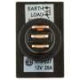Jaylec - Switch Rocker On Off Blue 12/24 Volts 30 Amps @ 12 Volts 15 Amps @24 Volts Mounting