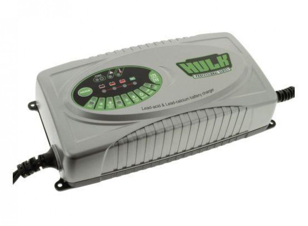 Hulk 4X4 - BATTERY CHARGER 12/24V 9 STAGE 15amp FULLY AUTOMATIC, BOOST