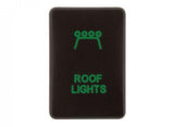 Hulk 4X4 - SWITCH PUSH BUTTON ON / OFF OE RPL 12V ROOF LIGHT GREEN