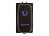 Hulk 4X4 - SWITCH PUSH BUTTON ON / OFF OE RPL 12V BEACON BLUE ILLUM