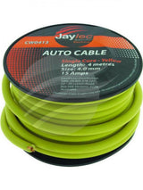 Jaylec - 4mm Single Core Cable Yellow 4 Metres & 15 Amps