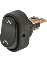 Jaylec - Switch Rocker On 12/24 Volts 30 Amps @ 12 Volts 15 Amps @24 Volts Mounting Stem