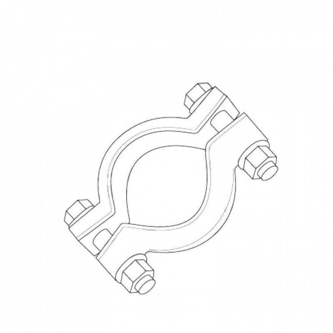 Clamp - Renault 10 & 16, 2 Bolt