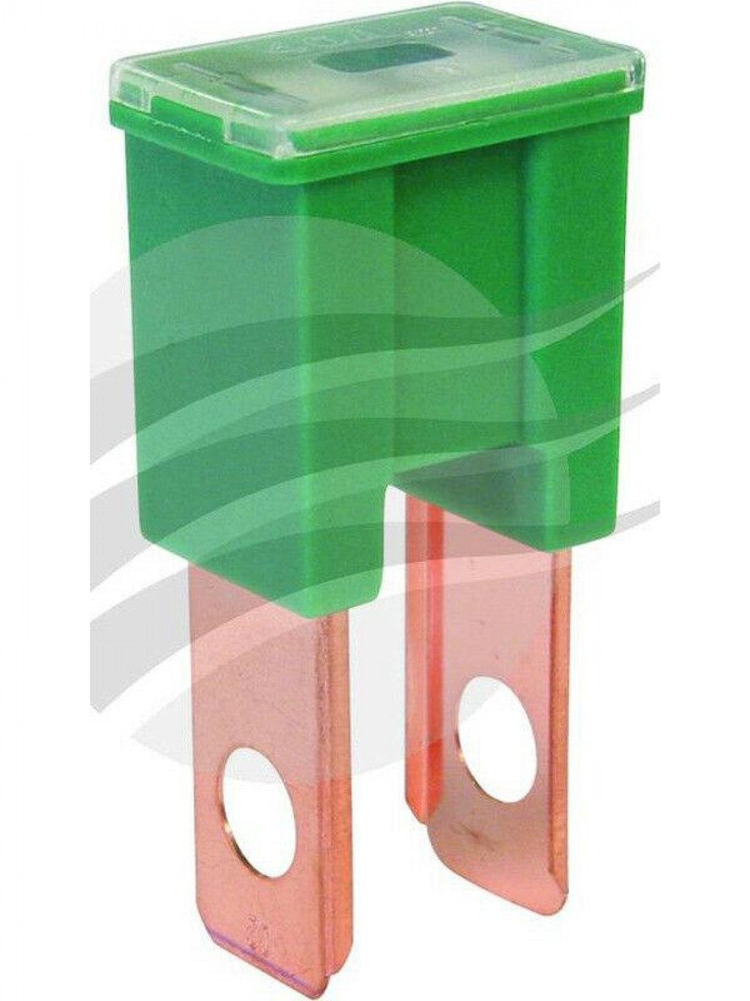 Jaylec - Male Fusible Link 40 Amps Straight Green Pack Of 1