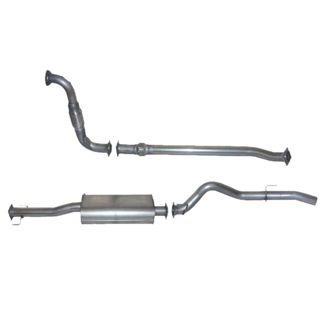 Berklee Performance - Mitsubishi Triton MN 3" Stainless Steel Turbo Back Exhaust System (Ballistic Exhaust)
