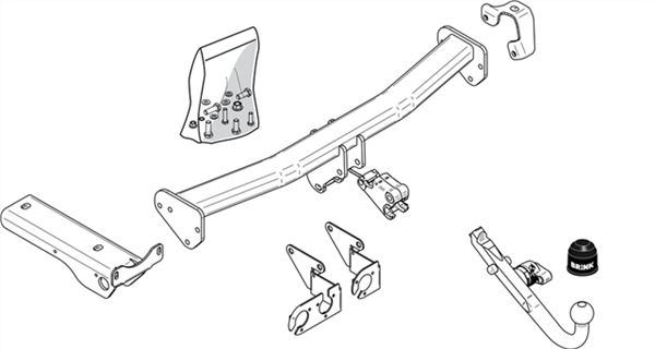 BRINK | European Towbar | Land Rover Freelander 2 L359 Series 2006–2014 | BR-424800