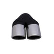 Y Piece Exhaust Tip - 2 1/4" Inch (In) 3" Inch (Out) 228mm Long