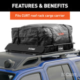 CURT - Weather-Resistant Vinyl Cargo Bag (96cm x 86cm x 46cm)