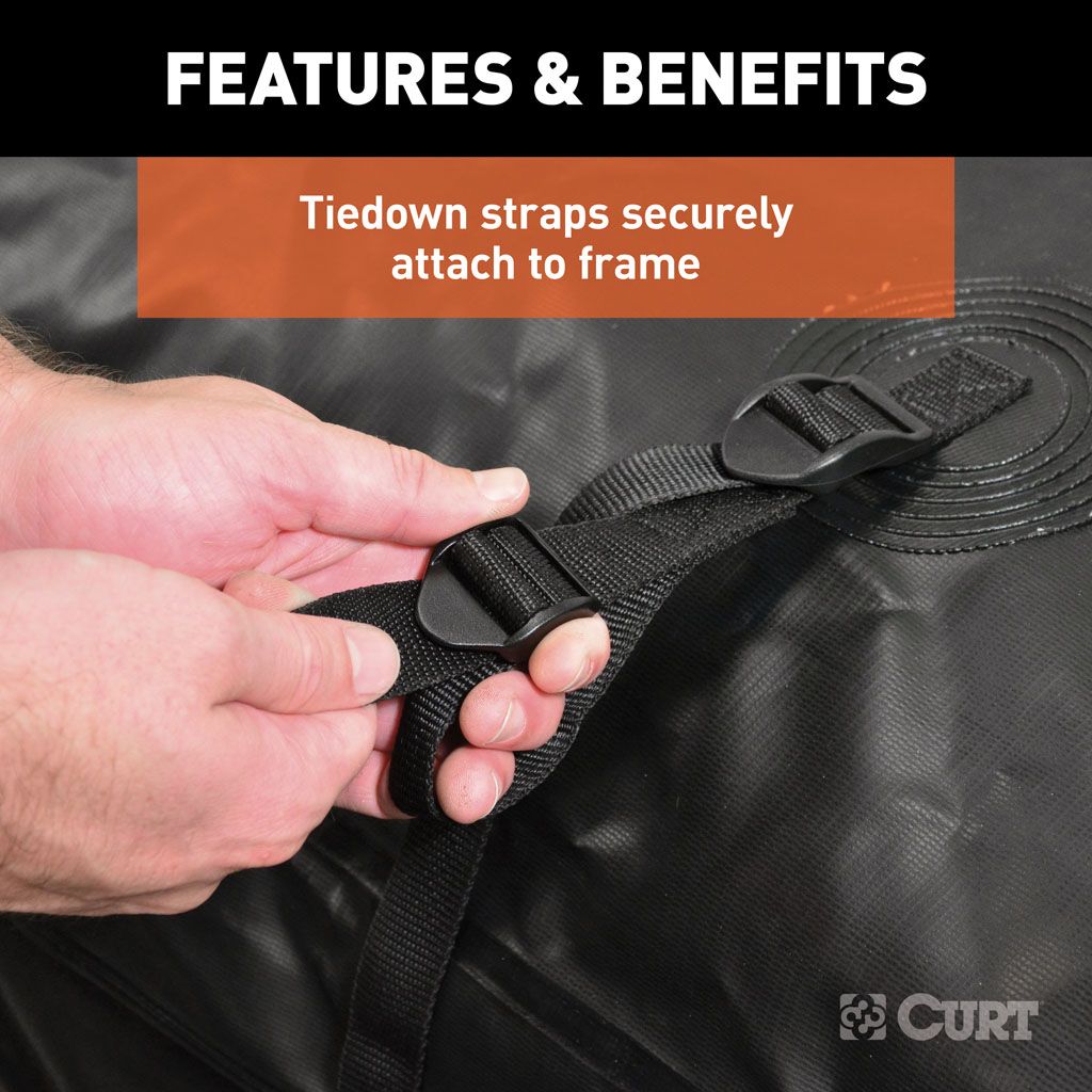 CURT - Weather-Resistant Vinyl Cargo Bag (96cm x 86cm x 46cm)