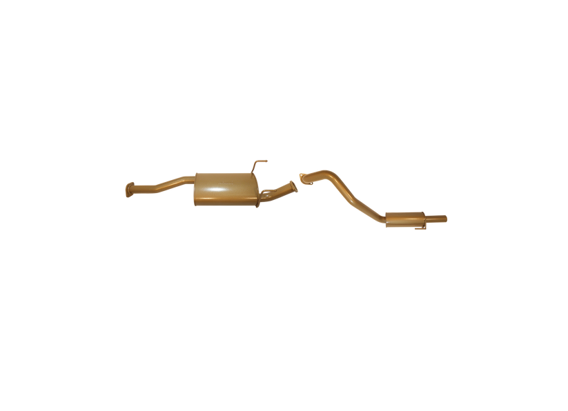 Pacemaker King Brown | 2.5" Exhaust Kit | Toyota Prado 95 Series 3.4L V6 Petrol | KB12205-XXMR