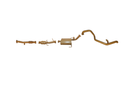 Pacemaker King Brown | Single 2.5" Exhaust Kit with Cat | Nissan Patrol GQ 4.2L EFI Petrol LWB 1987-1997 | KB9505-XCMX