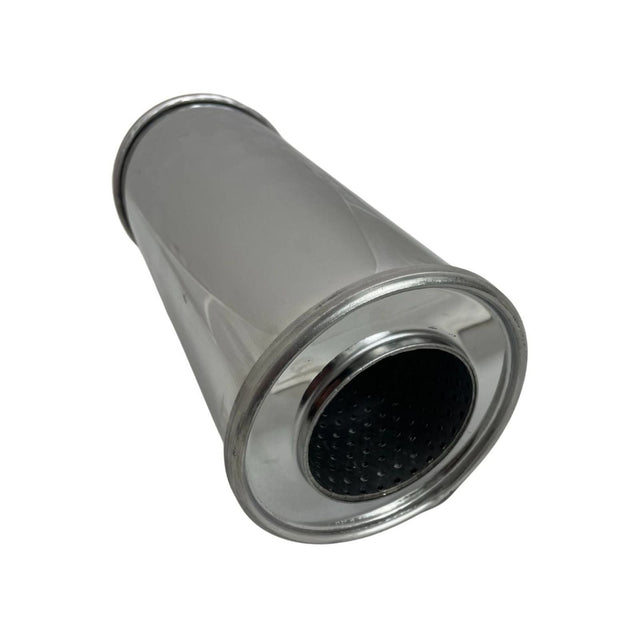 Redback - 3" Megaflow Muffler I/C 12"x5"x5" Round 430 Stainless Steel