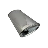 Redback - 3" Muffler O/C 20"x11"x6" Oval 430 Stainless Steel