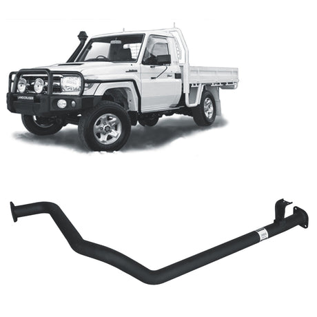 REDBACK - Toyota Landcruiser 79 Series 1HZ (4.2L) 2.5" Exhaust with Muffler