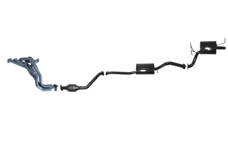 Pacemaker Performance Exhaust System with Competition Headers for Ford Falcon Futura Fairmont BA BF 4.0L Barra Sedan 2002–2008 - PP4495-01