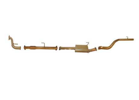 Pacemaker King Brown | Single 3" Turbo Back Exhaust | Toyota Prado 95 Series 3.0L TD 1996–2003 | KB12200-XXMX