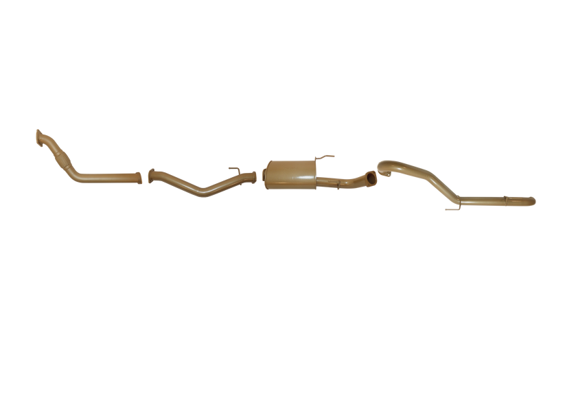 Pacemaker King Brown | Single 3" Exhaust Kit | Toyota Landcruiser 100 Series 4.2L Factory Turbo Diesel 1998–2008 | KB12022-XXMX