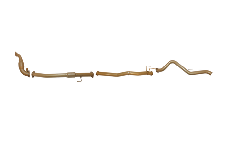 Pacemaker King Brown | Single 3" Turbo Back Straight Pipe with Cat | Holden Colorado 7 Wagon 2.8L TD 2012-2016 | KB5210-XCXX