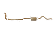 Pacemaker King Brown | Single 3" Turbo Back Exhaust with Cat & Muffler | Isuzu D-MAX 3.0L TD 2012-2017 | KB8510-XCMX