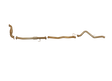Pacemaker King Brown | Single 3" Turbo Back Straight Pipe with Cat | Isuzu D-MAX 3.0L TD 2012-2017 Pre-DPF | KB8510-XCXX