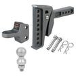 CURT  - Rebellion XD ShockDrop Ball Mount (70mm Tow Ball Compatible Kit)