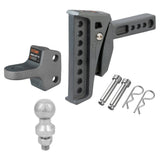 CURT  - Rebellion XD ShockDrop Ball Mount (70mm Tow Ball Compatible Kit)