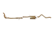 Pacemaker King Brown | Single 3" Turbo Back Exhaust with Cat & Muffler | Holden Colorado 7 Wagon 2.8L TD 2012-2016 | KB5210-XCMX