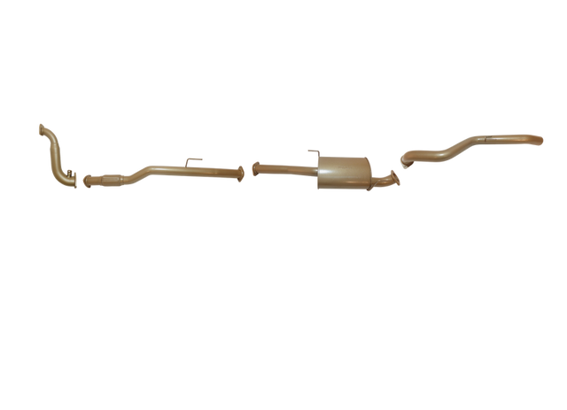 Pacemaker King Brown | Single 3" Turbo Back Exhaust with Muffler | Holden Colorado RG 2.8L TD 2012-2016 | KB5110-XXMX