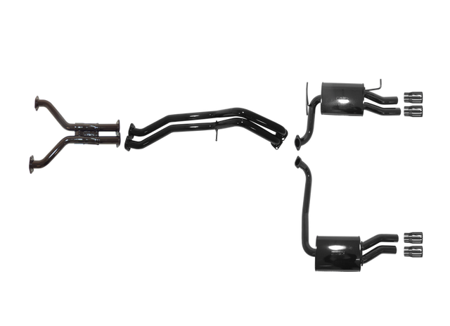 Pacemaker Sport Systems | 3" Cat Back No Centre Muffler Quad Tip | Ford Falcon FG GT 5.4L V8 2008–2010 | PP4007-04