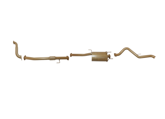 Pacemaker King Brown | Single 3" Turbo Back Exhaust with Muffler | Isuzu D-MAX 3.0L TD 2012-2017 | KB8510-XXMX