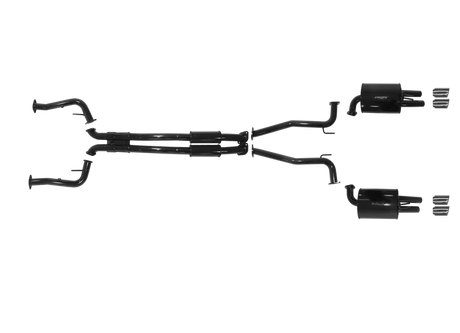 Pacemaker Twin 2.5" Performance Cat-Back Exhaust System for HSV VE E-Series E1 6.0L LS2 V8 Sedan 2006–2009 - PP5381-02