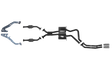 Pacemaker Performance Exhaust System for Holden VU VY 6 Cylinder Ute 2000–2003 - PP5059-10 (Rear Pipe Only)