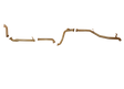 Pacemaker King Brown | 3" Exhaust Kit (Rear Pipe Only) | Toyota Landcruiser 78 Series Troopy 4.2L TD 2001-2007 | KB12005-XXXX
