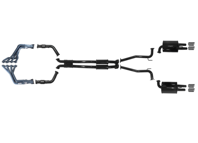 Pacemaker Sport Systems | 3" Tuned Headers & Full Exhaust System | Holden VE VF Ute V8 2007–2017 | PP5381-67
