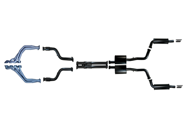 Pacemaker 3" Exhaust System with Headers for Chrysler 300C SRT 6.4L Hemi V8 2012–2022 - PP2634-52