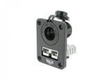 Hulk 4X4 - DOUBLE FLUSH MOUNT HOUSING 50amp ANDERSON STYLE PLUG
