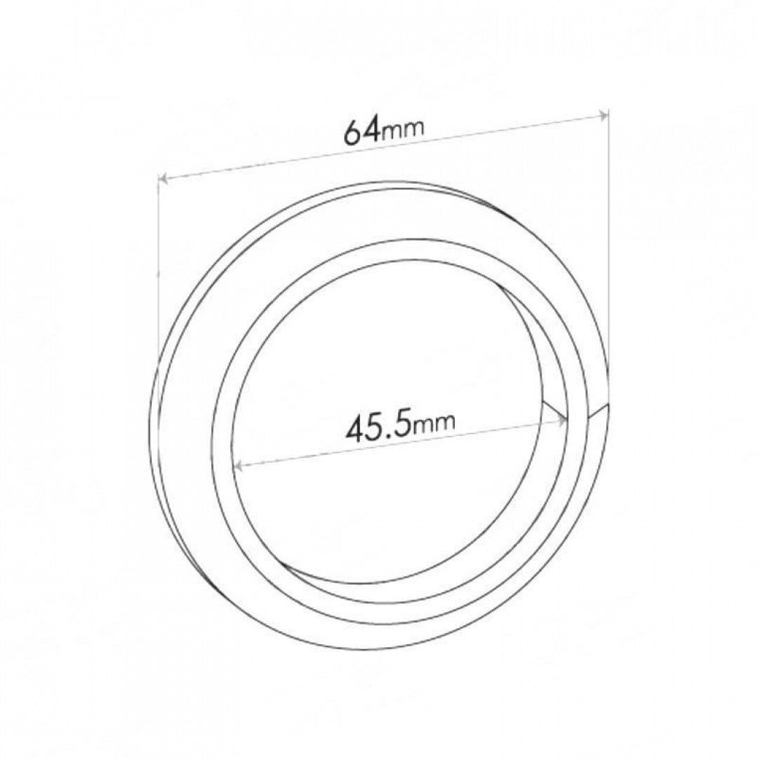 Single Taper Ring Gasket - Inside Diameter 45.5mm, Outside Diameter 64mm