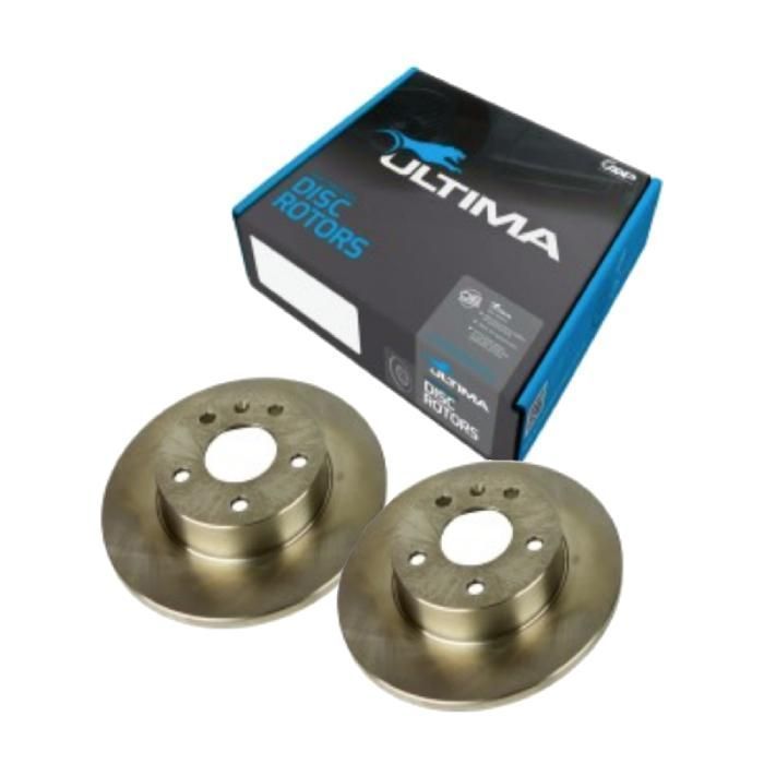 Ultima - Rear Disc Rotors To Suit Mitsubishi Outlander ZG, ZH & Lancer CJ (03/2…