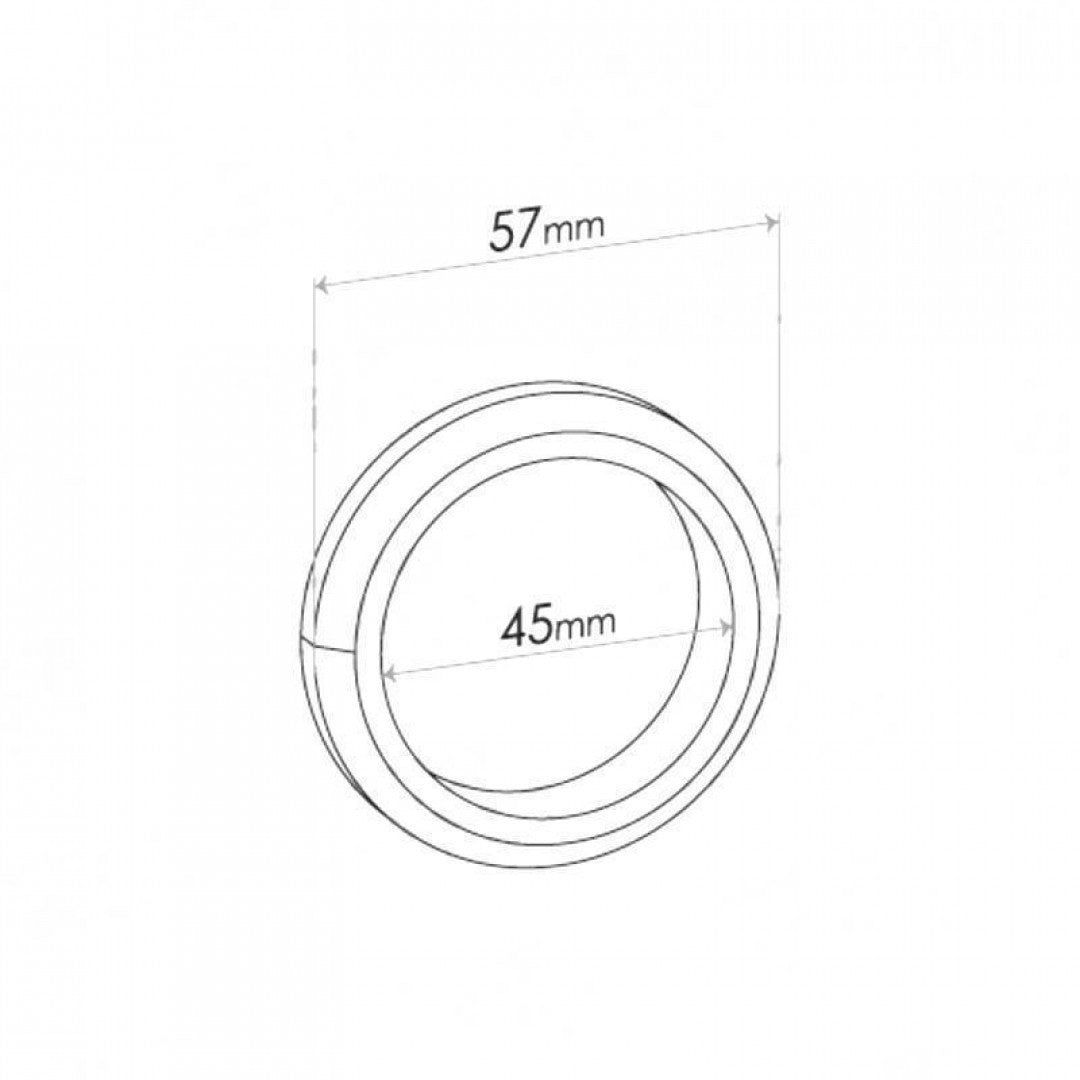 Double Taper Ring Gasket - Inside Diameter 45mm, Outside Diameter 57mm