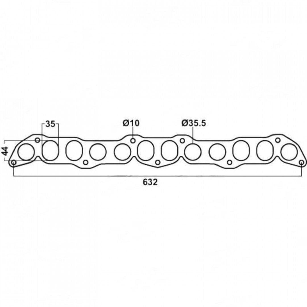 Nissan Patrol MQ, Nissan SD33 - Exhaust Manifold Gasket