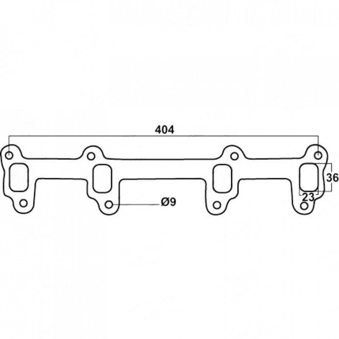Range Rover, 3500, 3900 & 4200- Exhaust Manifold Gasket